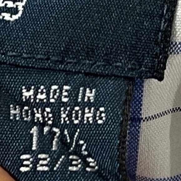 Polo Ralph Lauren Regent Checkered Long Sleeve Button Down Dress Suit Shirt - Picture 6 of 6